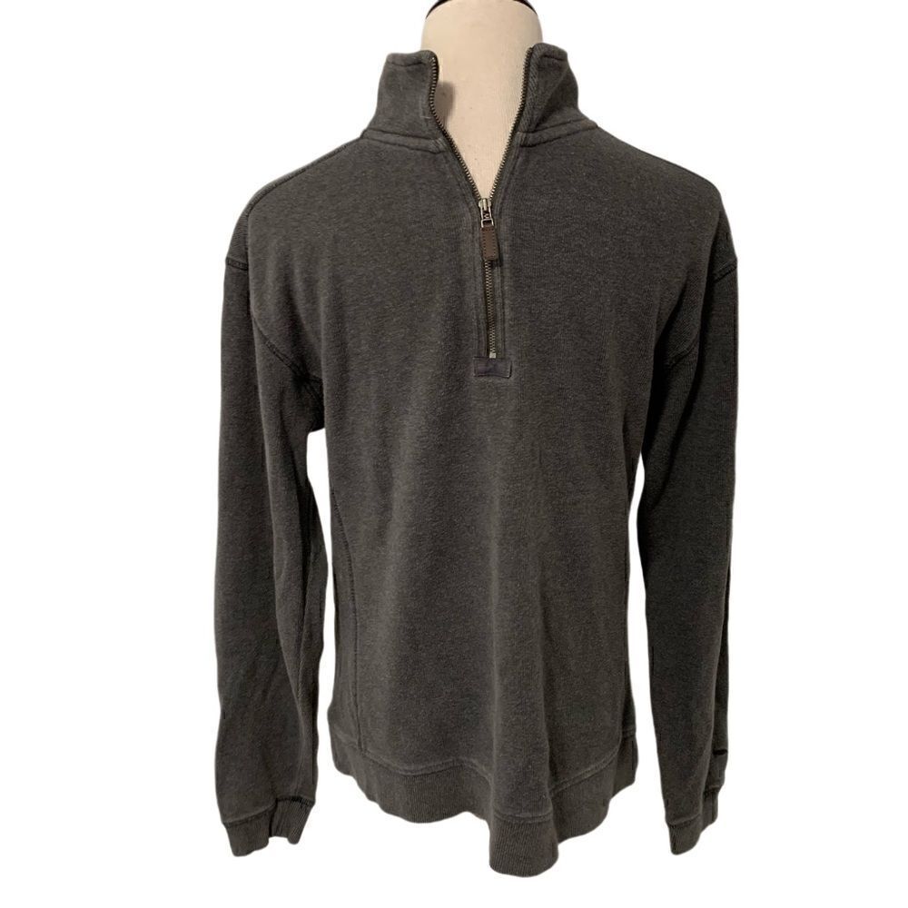 Bob Timberlake Gray Quarter Zip Sz S